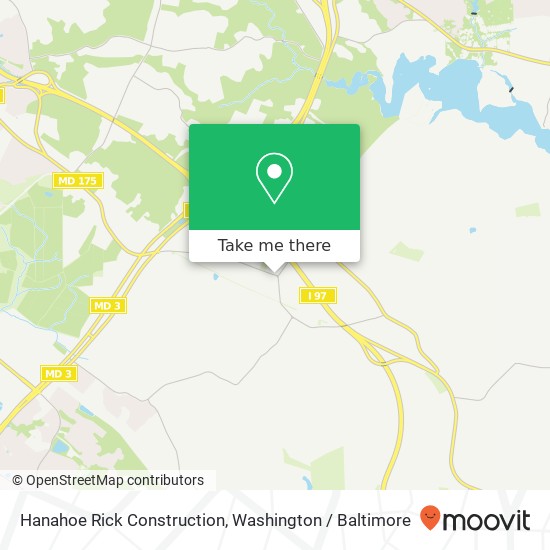 Mapa de Hanahoe Rick Construction