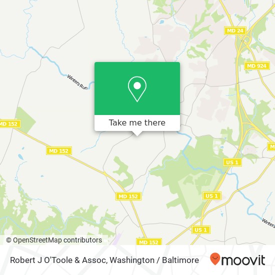 Mapa de Robert J O'Toole & Assoc