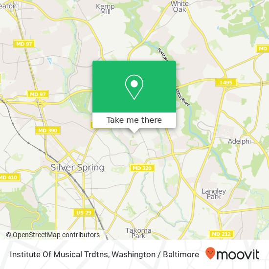 Institute Of Musical Trdtns map