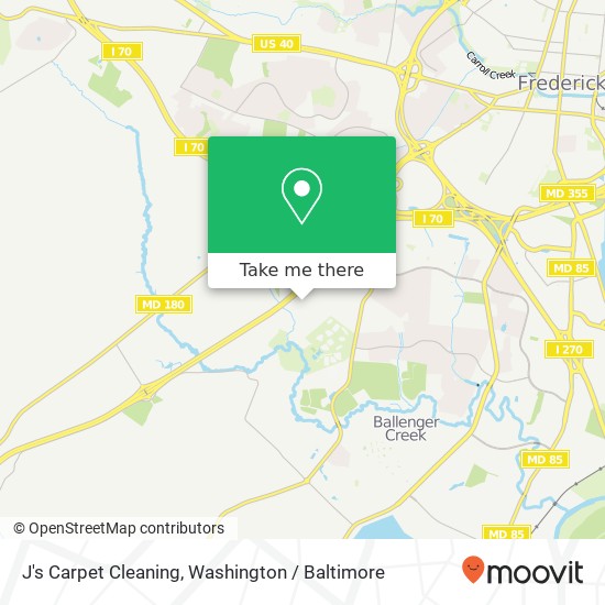 Mapa de J's Carpet Cleaning