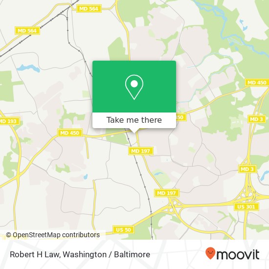 Robert H Law map