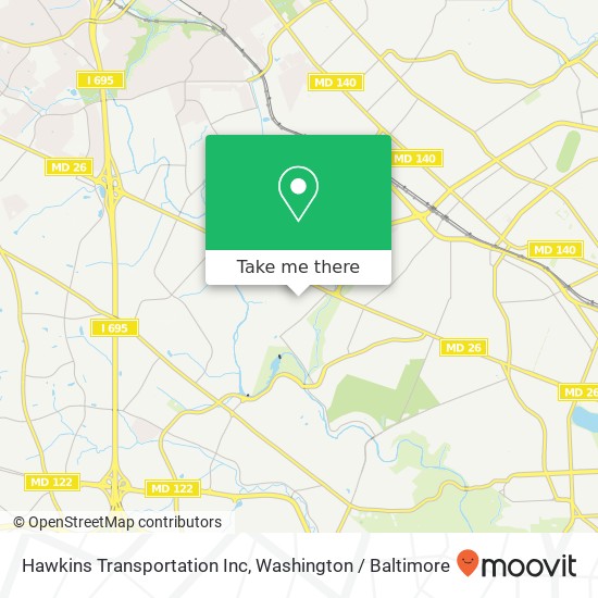 Mapa de Hawkins Transportation Inc