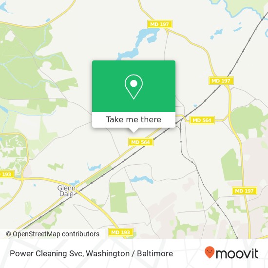 Power Cleaning Svc map