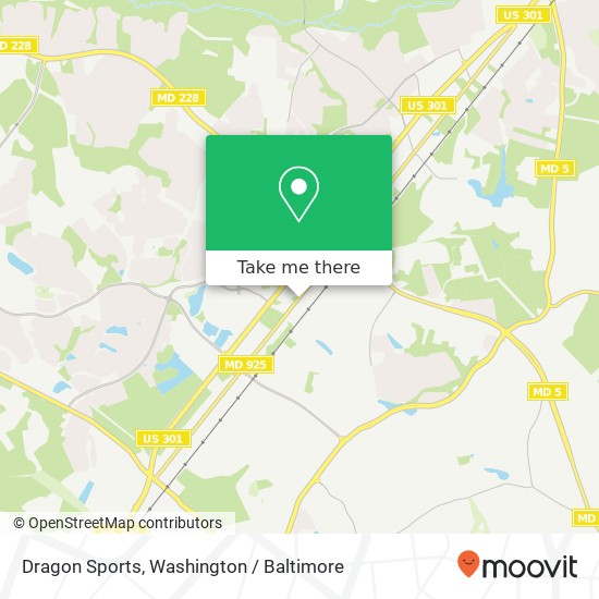 Dragon Sports map