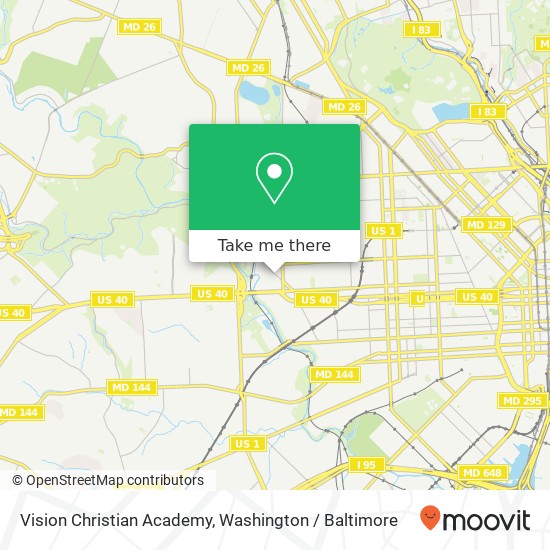 Vision Christian Academy map