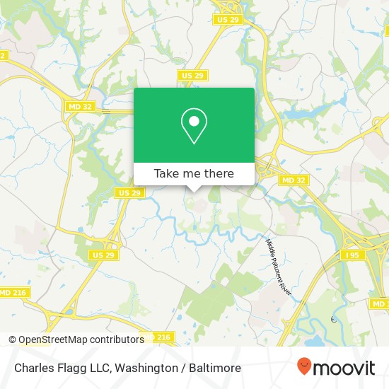 Mapa de Charles Flagg LLC