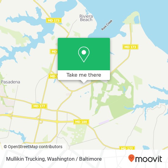 Mapa de Mullikin Trucking