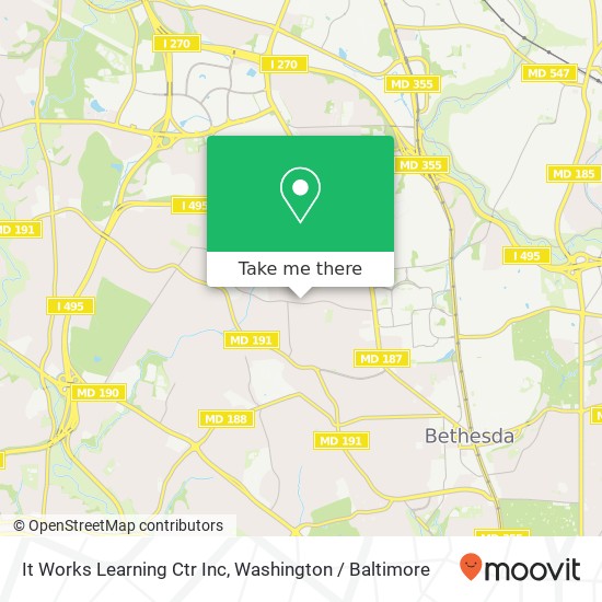 It Works Learning Ctr Inc map