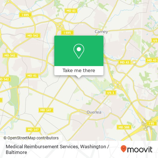 Mapa de Medical Reimbursement Services