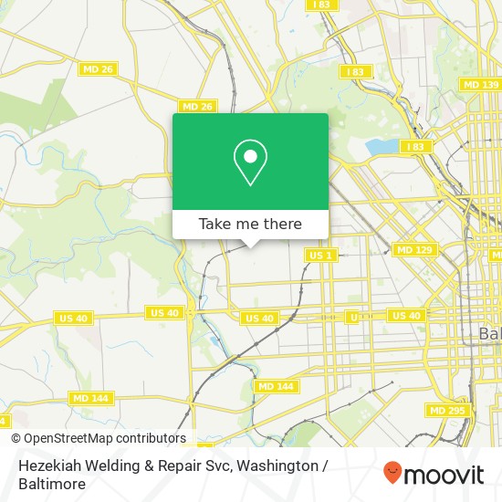 Hezekiah Welding & Repair Svc map