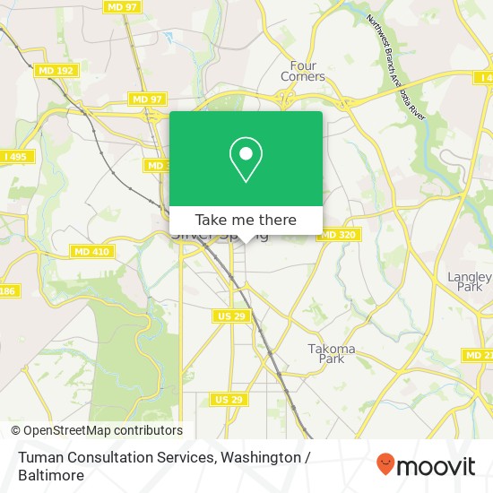 Tuman Consultation Services map