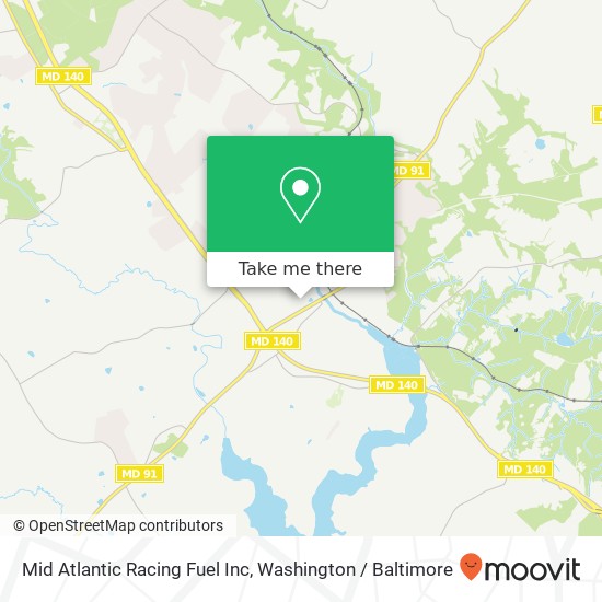 Mapa de Mid Atlantic Racing Fuel Inc