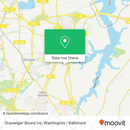 Scavenger Sound Inc map