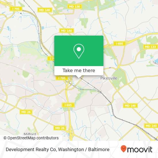 Mapa de Development Realty Co