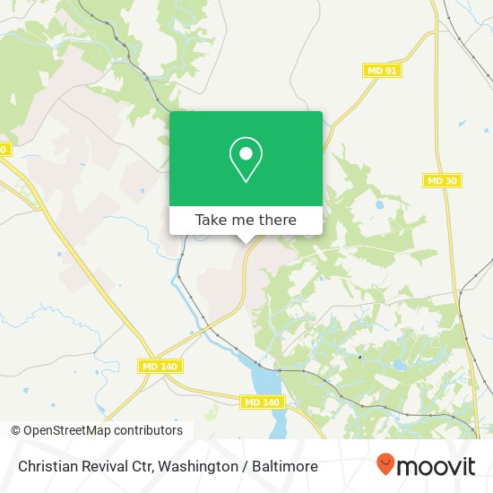 Christian Revival Ctr map