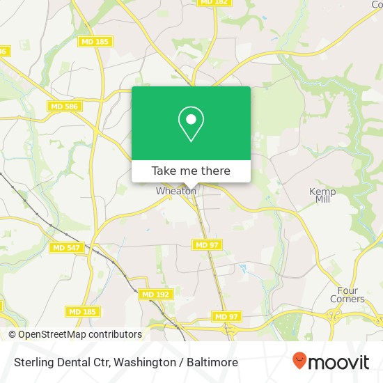 Sterling Dental Ctr map