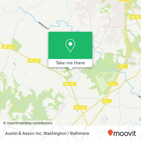 Austin & Assoc Inc map