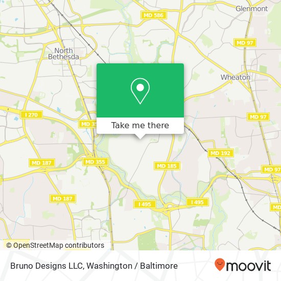 Bruno Designs LLC map