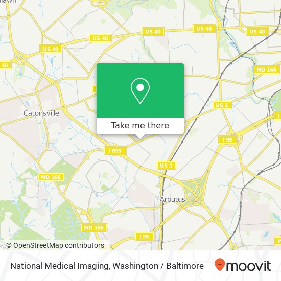 Mapa de National Medical Imaging