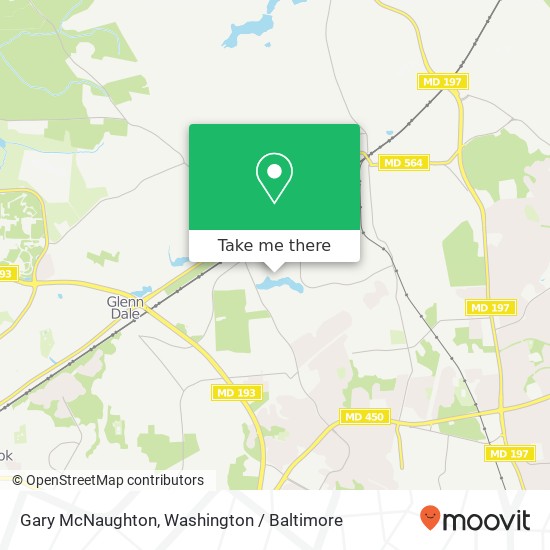 Gary McNaughton map