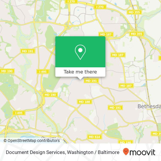 Document Design Services map