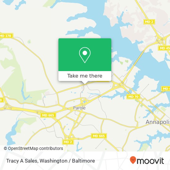 Tracy A Sales map