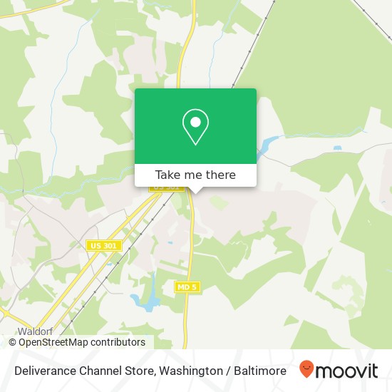 Mapa de Deliverance Channel Store