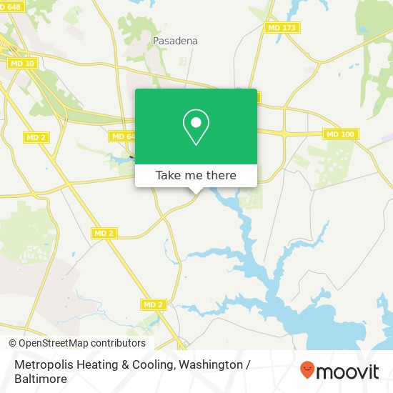 Mapa de Metropolis Heating & Cooling