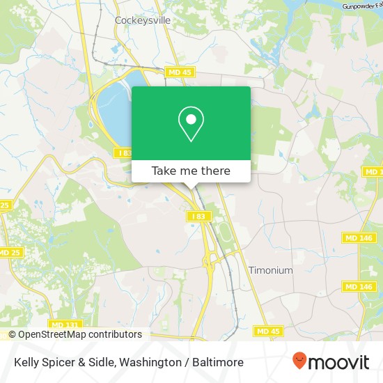 Kelly Spicer & Sidle map