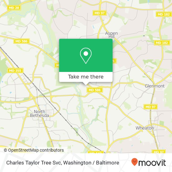 Mapa de Charles Taylor Tree Svc