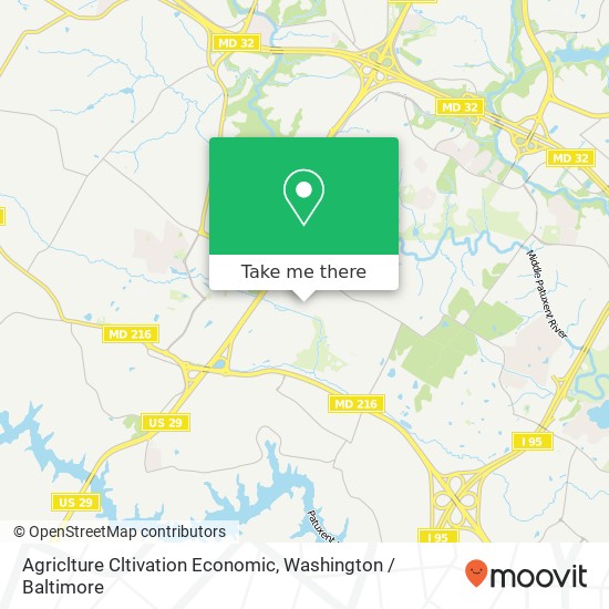 Mapa de Agriclture Cltivation Economic