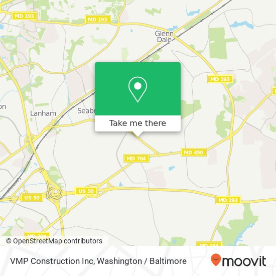 VMP Construction Inc map
