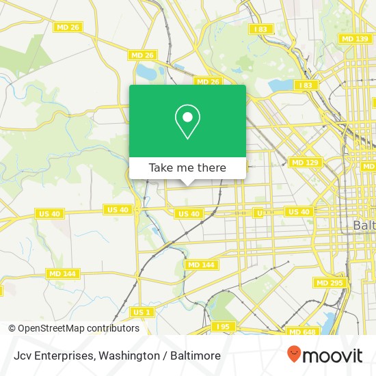 Jcv Enterprises map