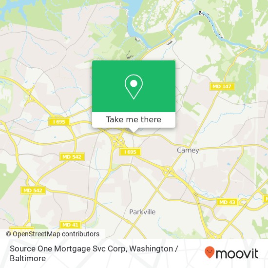 Source One Mortgage Svc Corp map