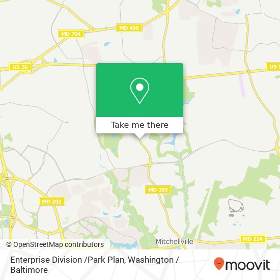 Enterprise Division /Park Plan map