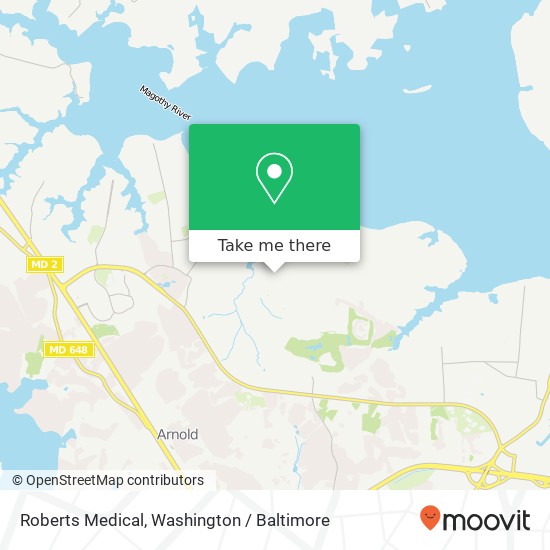 Mapa de Roberts Medical