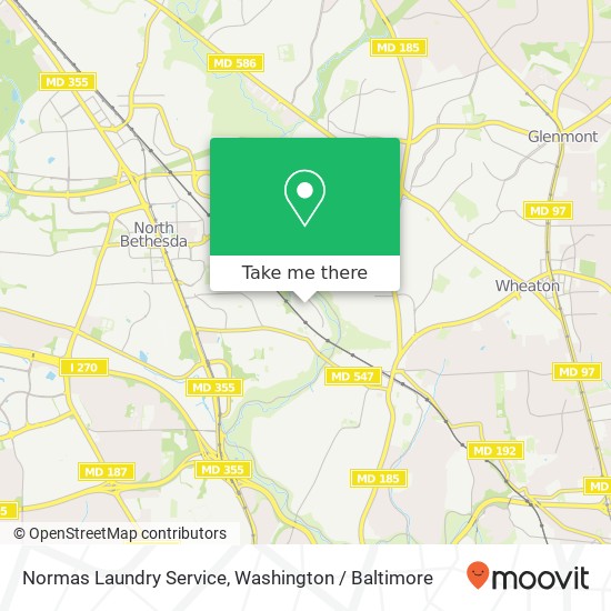 Normas Laundry Service map