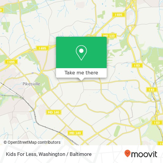 Mapa de Kids For Less