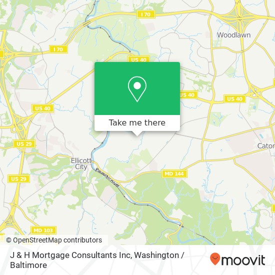 J & H Mortgage Consultants Inc map