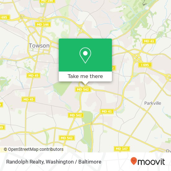 Mapa de Randolph Realty