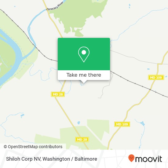 Mapa de Shiloh Corp NV