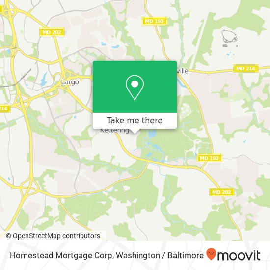 Homestead Mortgage Corp map