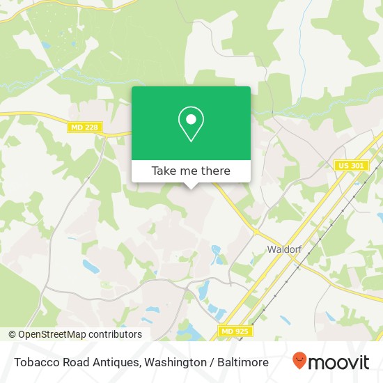 Mapa de Tobacco Road Antiques