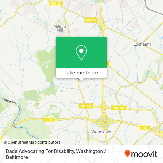 Dads Advocating For Disability map