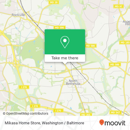 Mikasa Home Store map