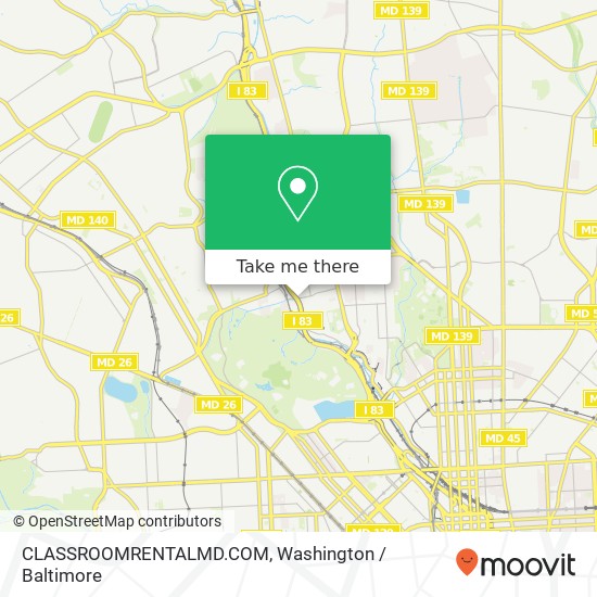 CLASSROOMRENTALMD.COM map