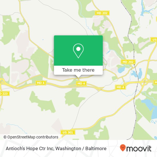 Antioch's Hope Ctr Inc map