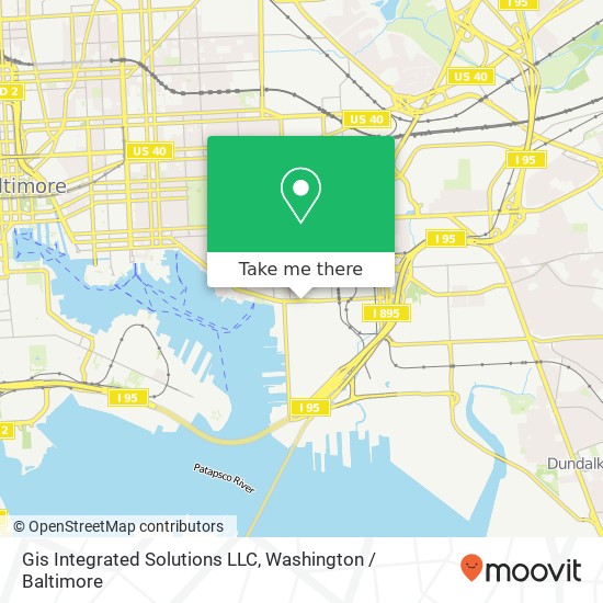 Gis Integrated Solutions LLC map