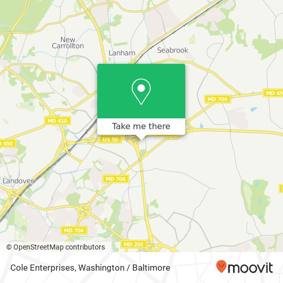 Cole Enterprises map