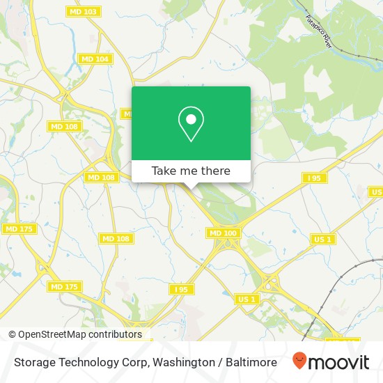 Storage Technology Corp map